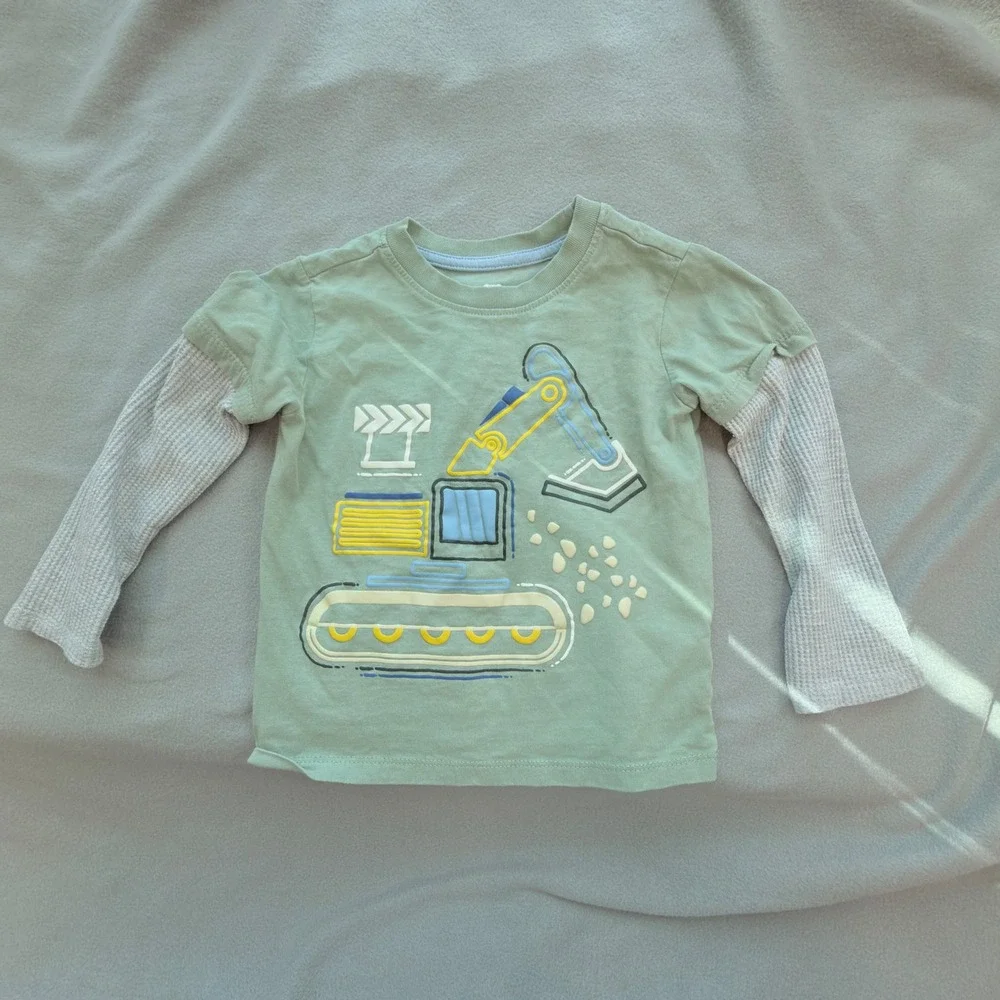 Gymboree Koala Kids Graphic Tee Bundle Toddler 3T Green Blue Excellent 2 Pack
